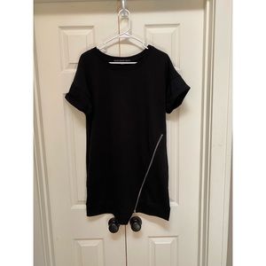 HYFVE Black Zipper Dress